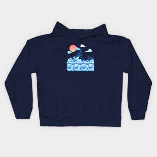 waves Kids Hoodie